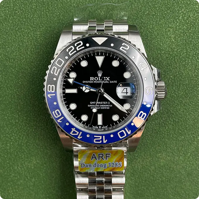 40 16523 ZENITH 18k yellow gold and steel Stainless steel & Gold Black Dial INVERTED 6 PreOwned